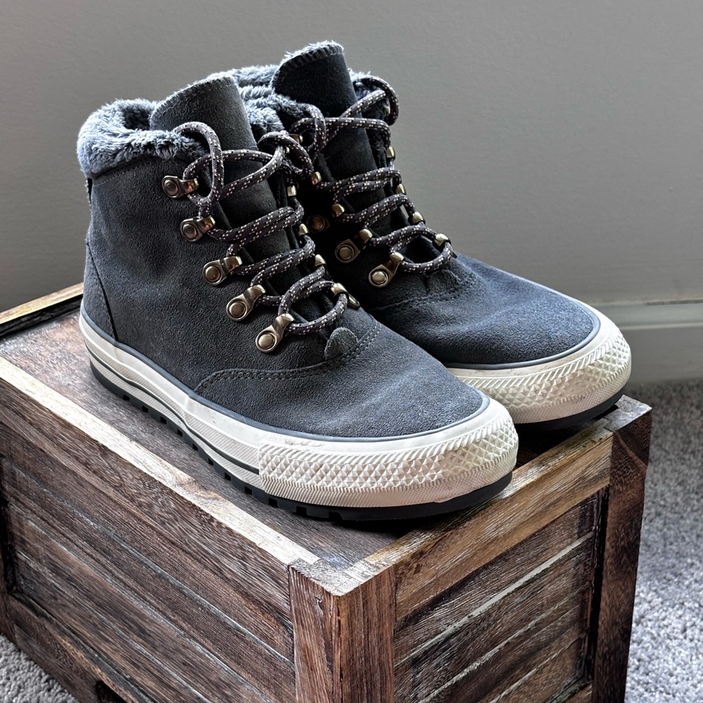 Converse Chuck Taylor Gray High-Top Sneakers